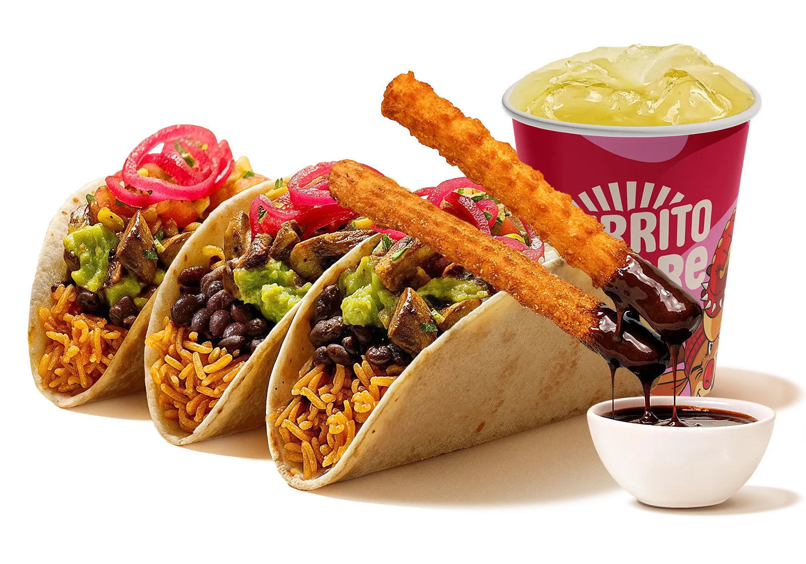 Pečene pečurke tacos obrok